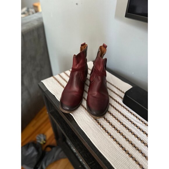 Pikolinos red ankle boots. Size 41 euro - Picture 7 of 7